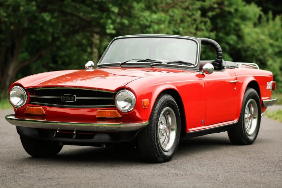 1973 Triumph TR6 sold for $24,000
