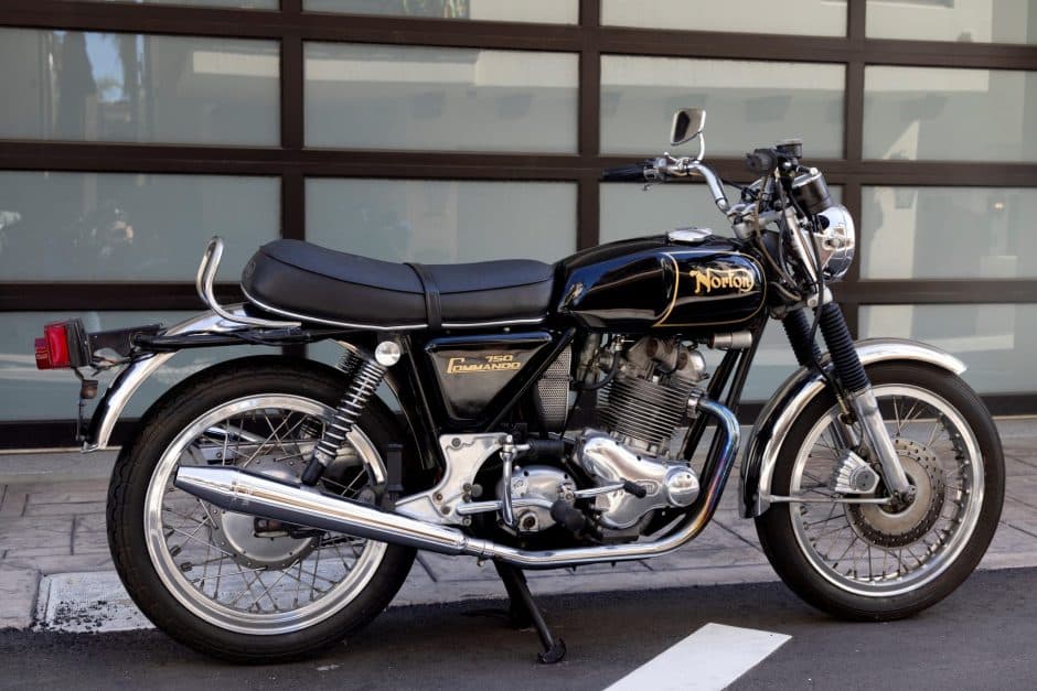 1973 Norton Commando sold for $4,700