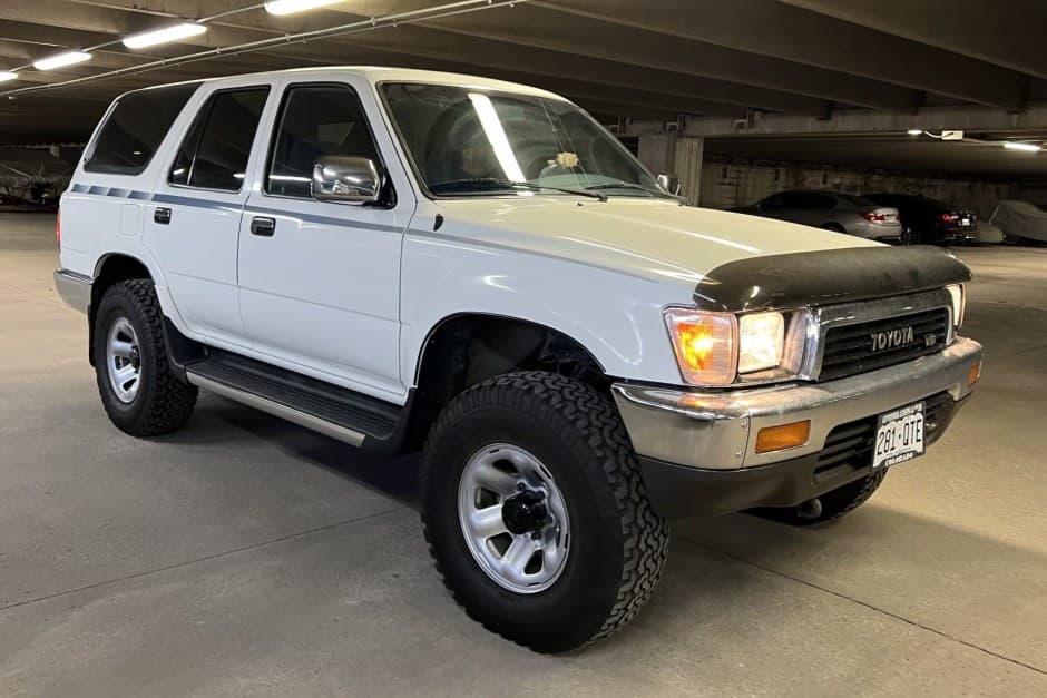 1991 Toyota 4Runner (N120) sold for $20,000