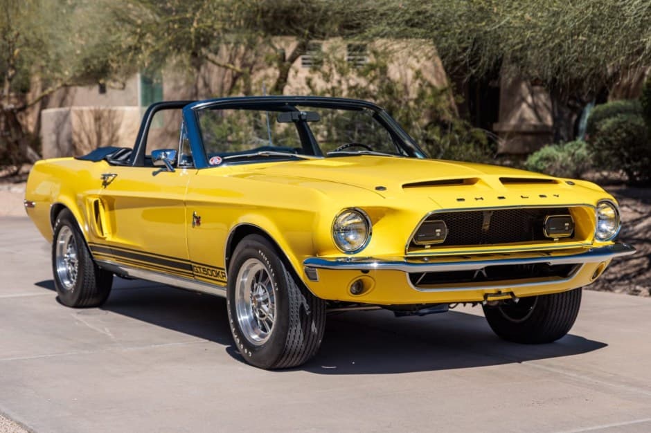 1968 Shelby Mustang GT350 & GT500 sold for $137,000