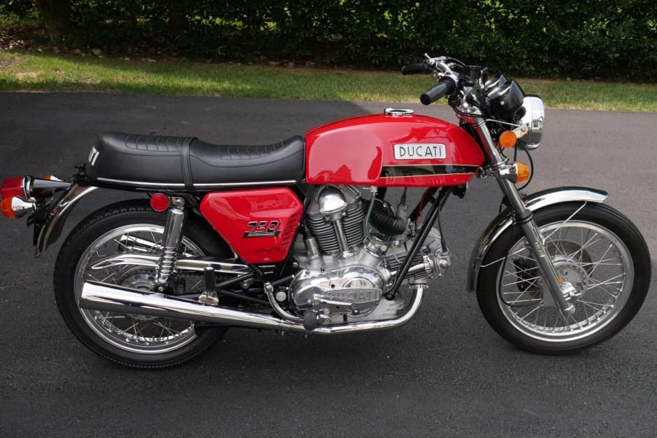 1974 Ducati 750GT sold for $27,250
