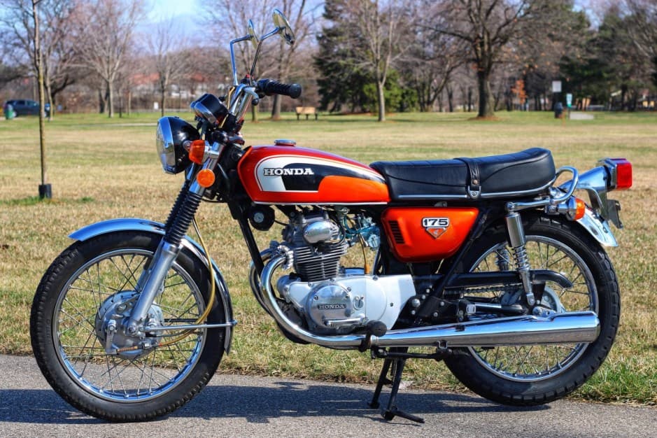 1973 Honda CB175 & CL175 sold for $4,200