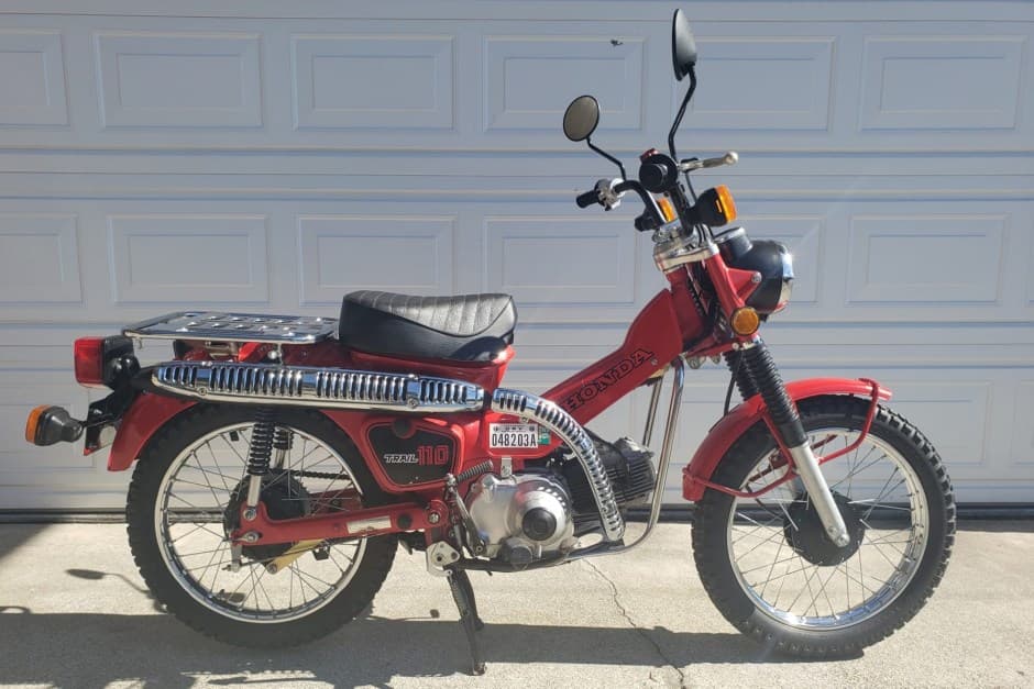 1982 Honda CT110 sold for $3,400