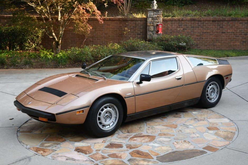 1977 Maserati Bora sold for $172,000
