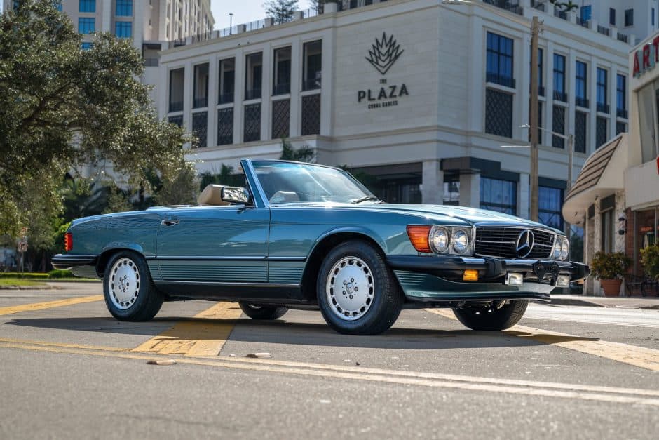 1989 Mercedes-Benz R107 SL sold for $90,000