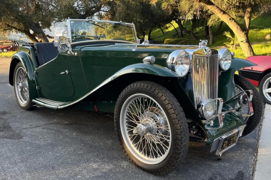 1948 MG TC sold for $34,500