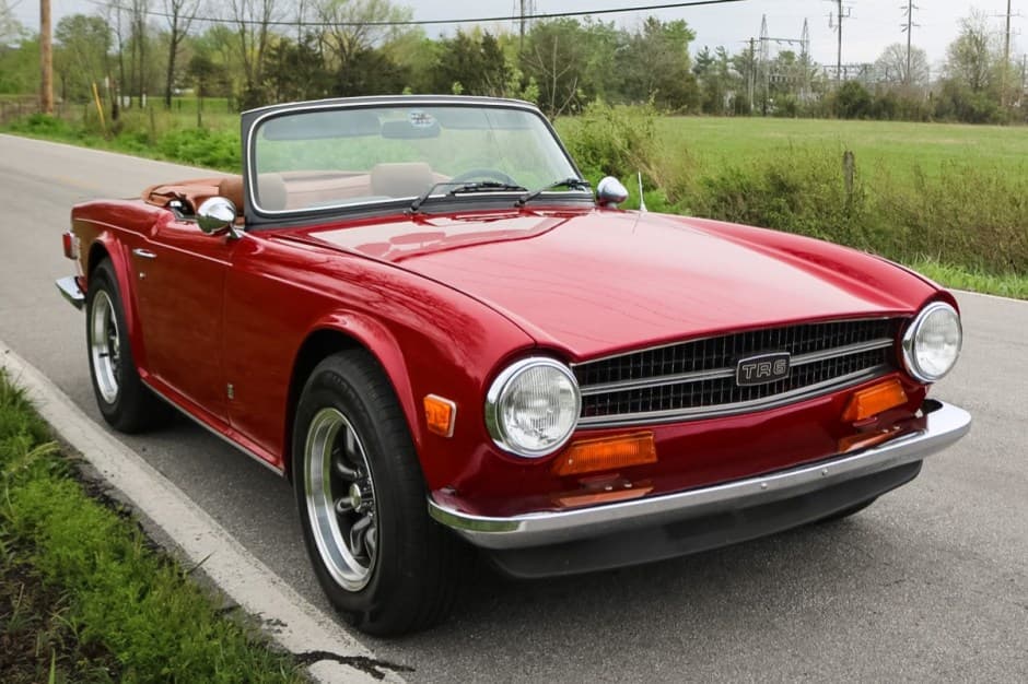 1974 Triumph TR6 sold for $28,000