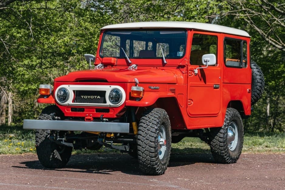 1978 Toyota Land Cruiser FJ40 sold for $37,000