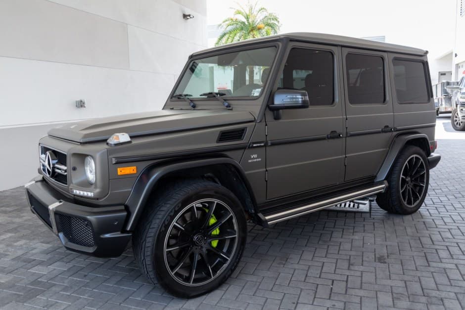 2017 Mercedes-Benz W463 G-Class AMG (1990-2018) sold for $91,000