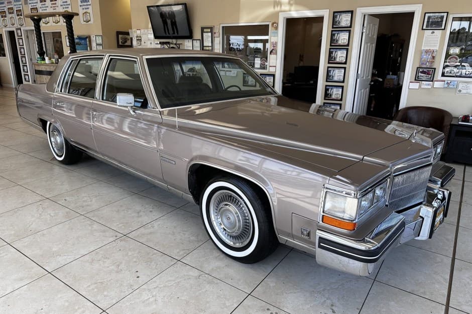 1983 Cadillac Brougham sold for $12,500