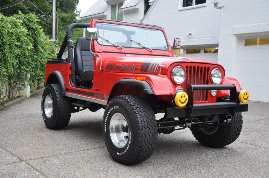 1984 Jeep CJ-7 sold for $37,000