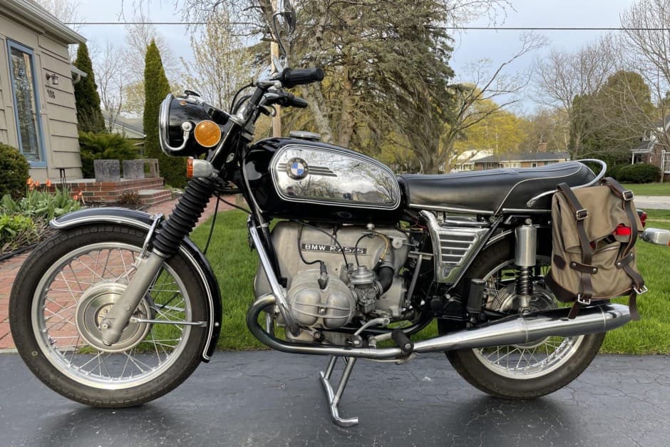 1973 BMW Motorcycles sold for $8,873