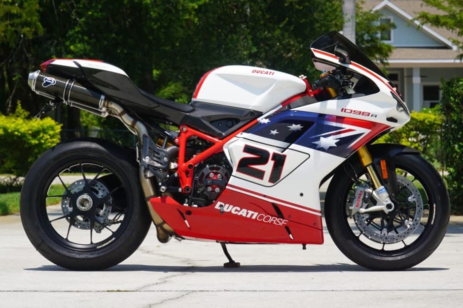 2009 Ducati 1098 sold for $26,598