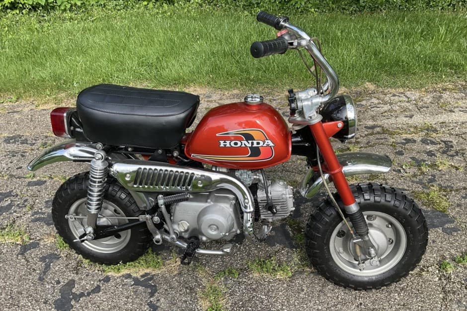 1974 Honda Z50 sold for $3,200