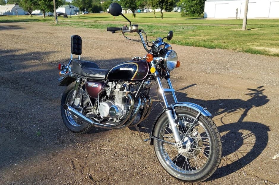 1974 Honda CB500 Four & CB550 sold for $2,400
