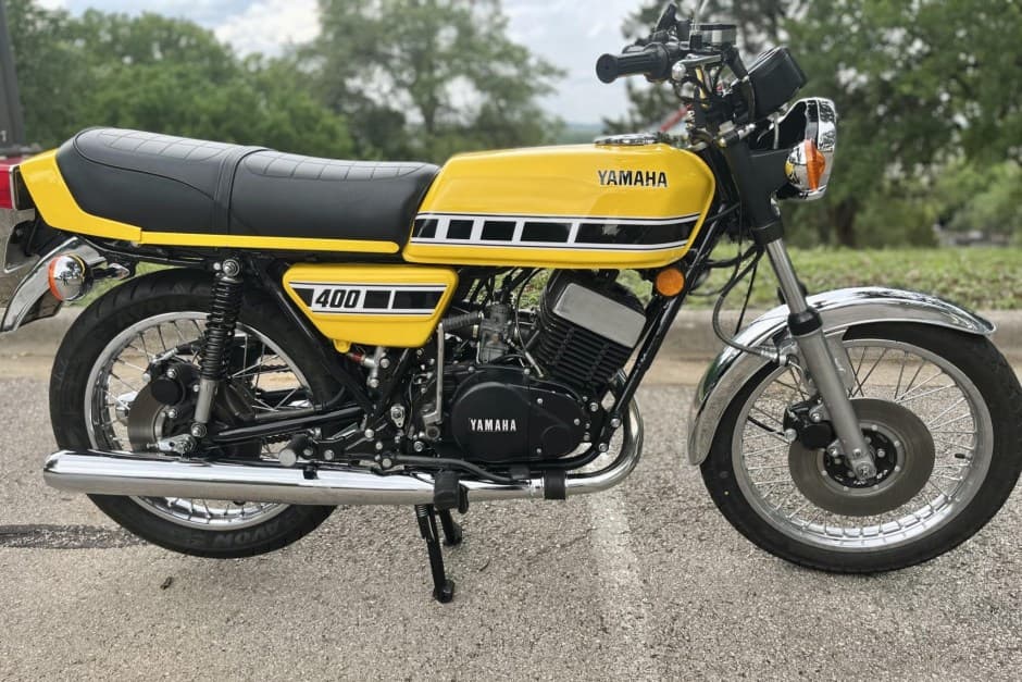 1977 Yamaha RD sold for $5,000