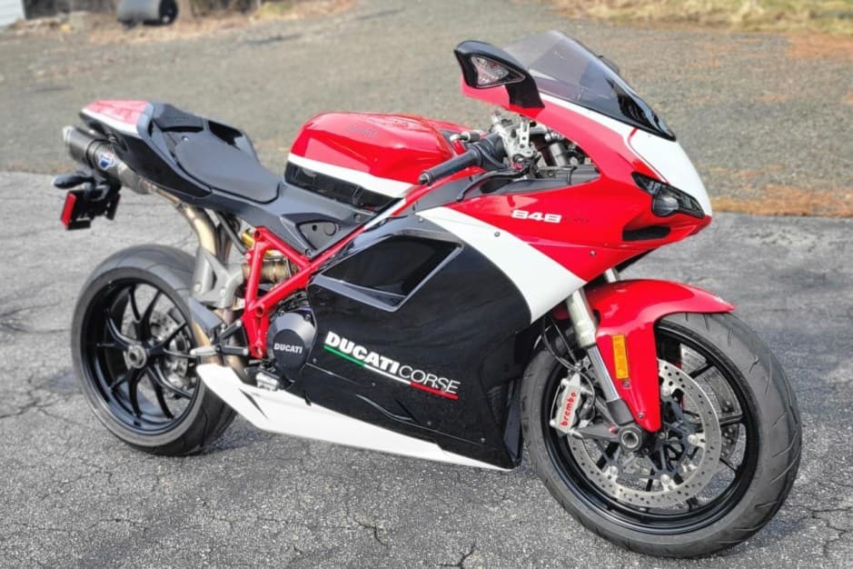 2012 Ducati  sold for $5,100