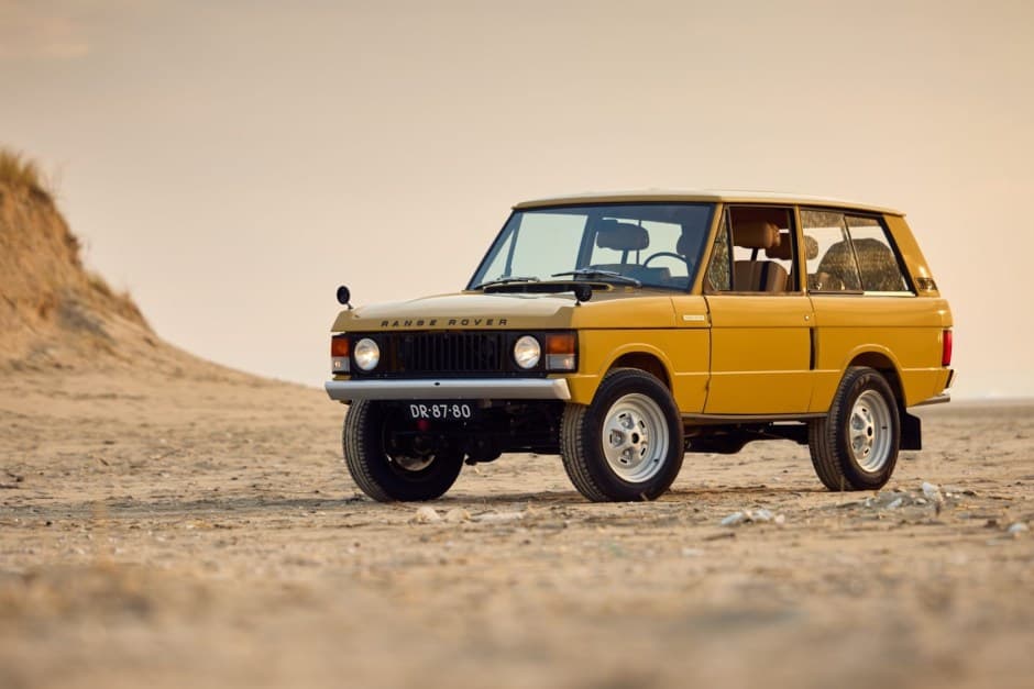 1972 Land Rover Range Rover Classic sold for $162,500