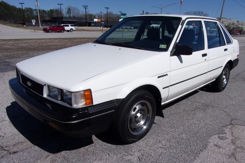1987 Chevrolet Nova sold for $5,500