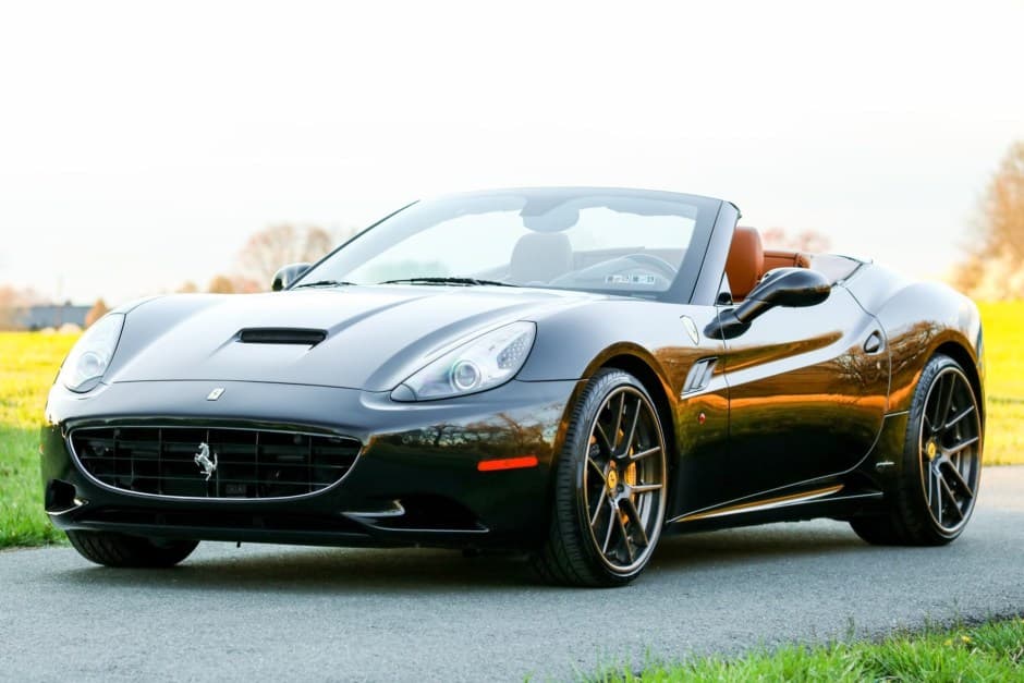 2010 Ferrari California sold for $86,500