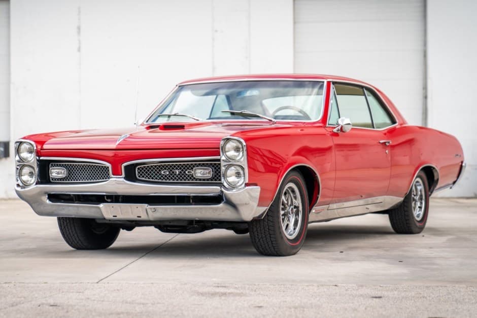 1967 Pontiac GTO sold for $52,500
