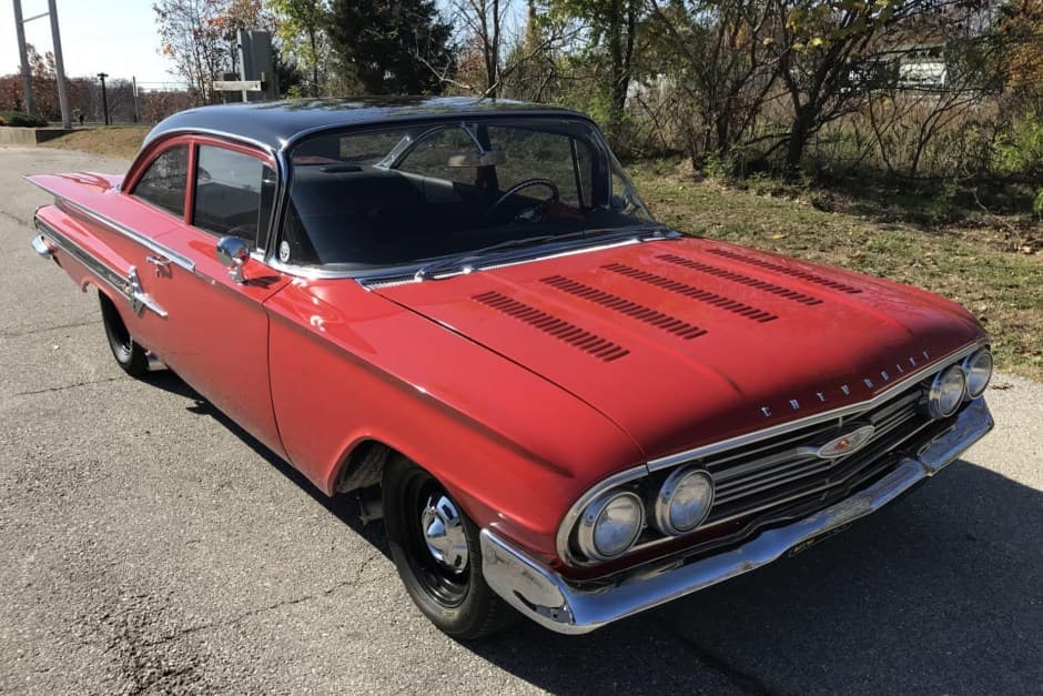 1960 Chevrolet Bel Air sold for $26,500