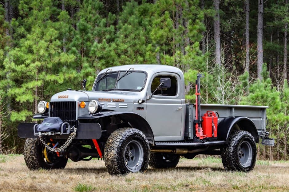 1956 Dodge Power Wagon sold for $65,000