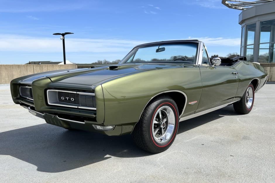 1968 Pontiac GTO sold for $62,500