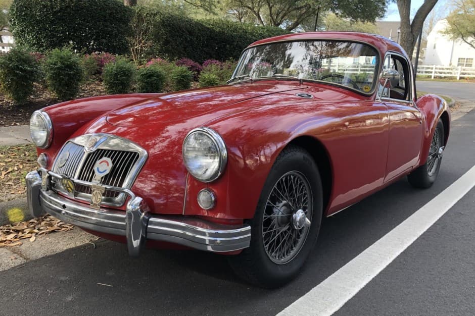 1958 MG MGA sold for $9,200