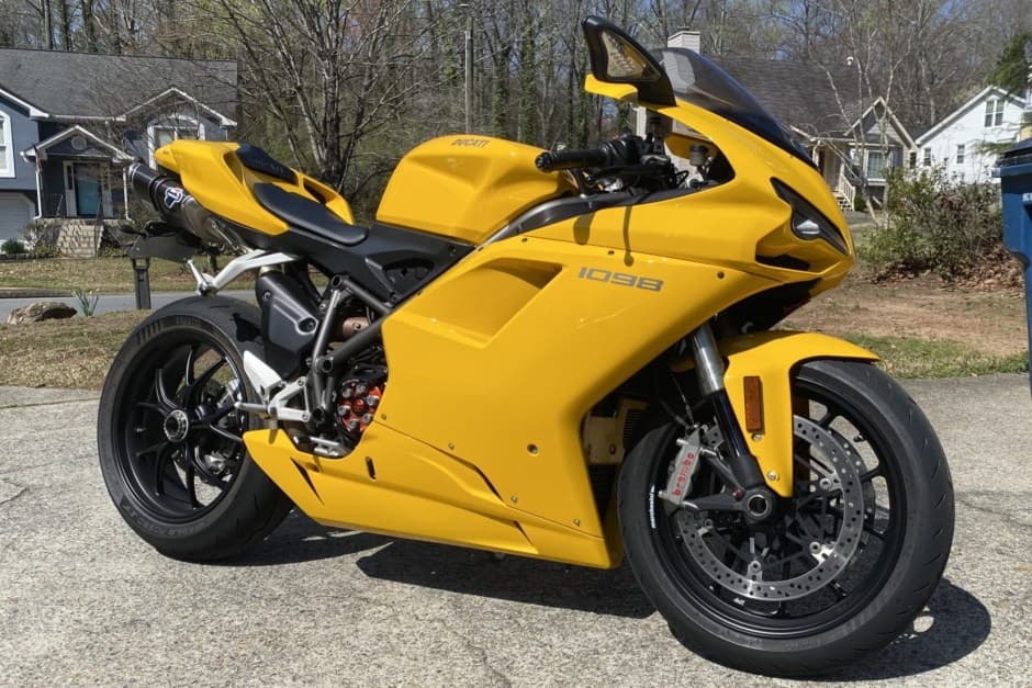 2007 Ducati 1098 sold for $8,500