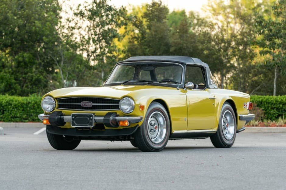 1976 Triumph TR6 sold for $36,000