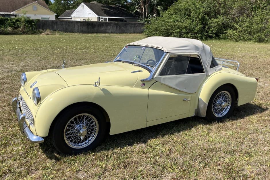 1959 Triumph TR3 sold for $27,555