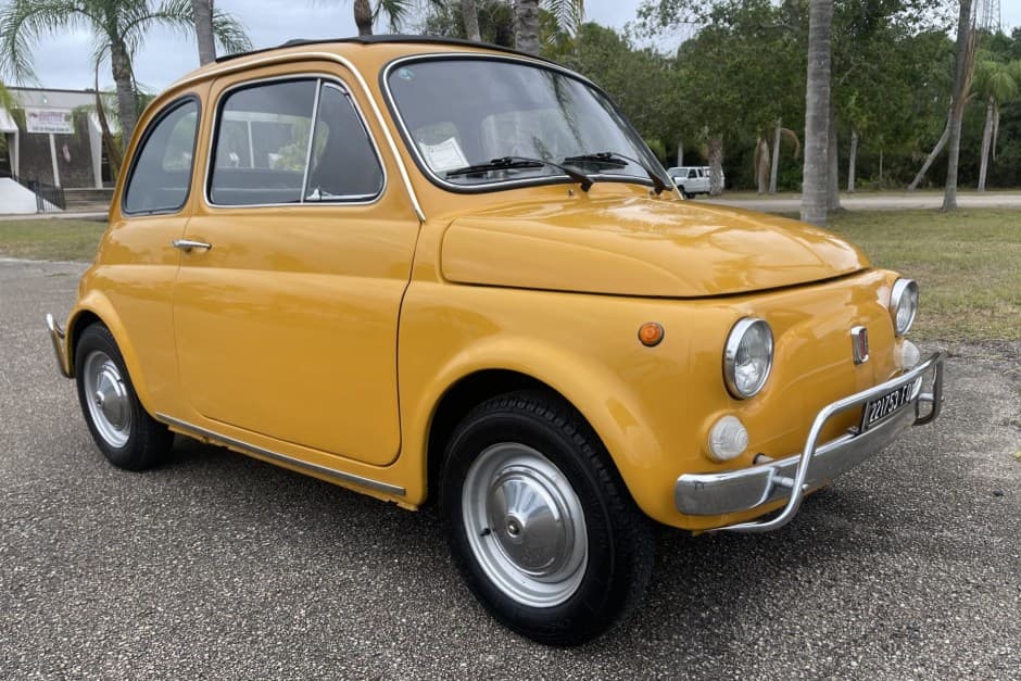 1970 Fiat Nuova 500 (1957-1975) sold for $10,655