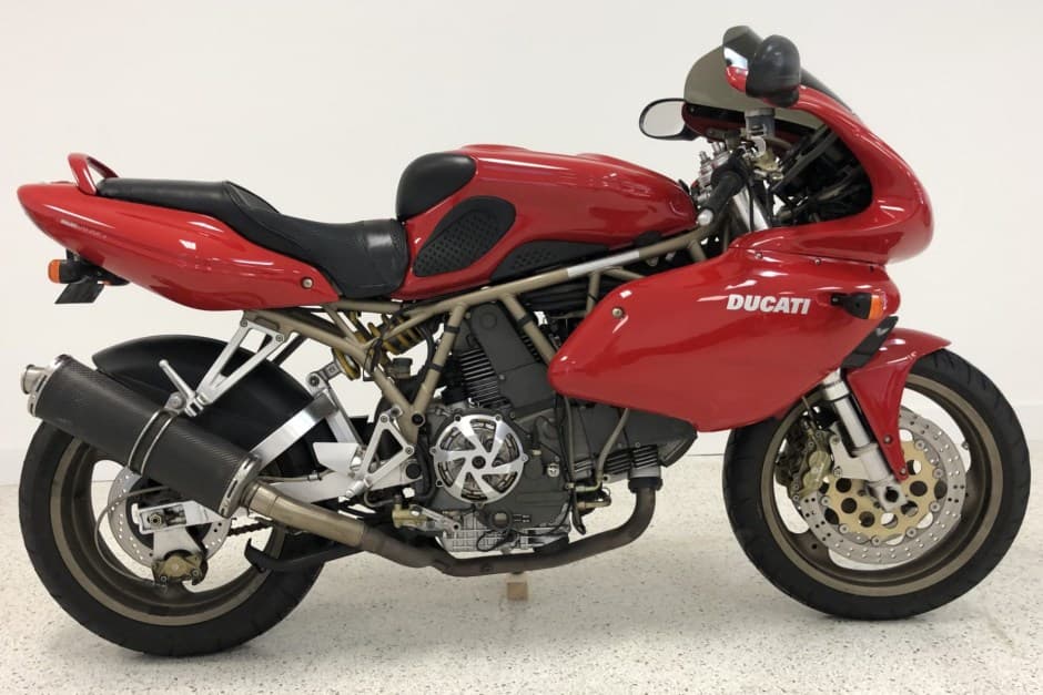 1999 Ducati 750, 800, 900, & 1000 Supersport (1988-2007) sold for $4,400