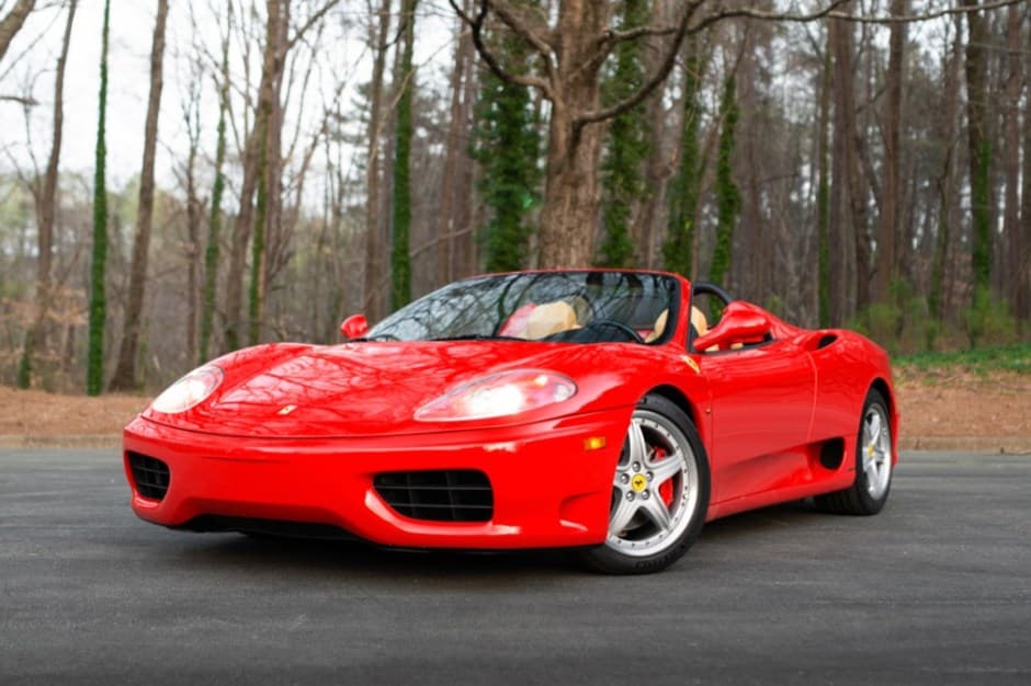 2003 Ferrari 360 sold for $171,000