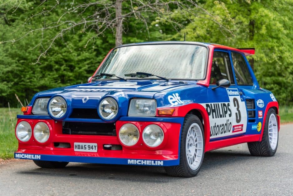 1983 Renault R5 Turbo sold for $100,200