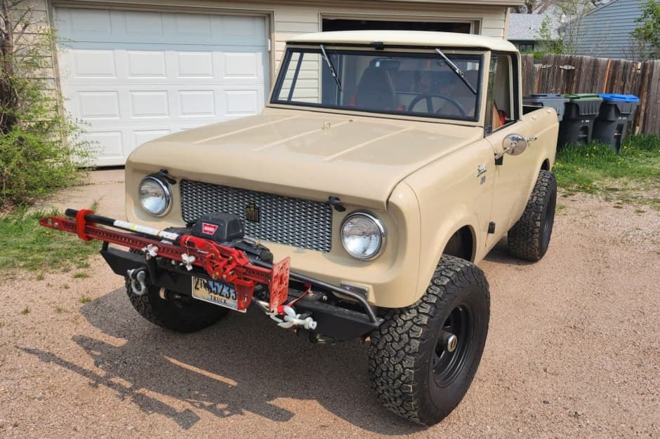 1963 International Harvester Scout sold for $35,000