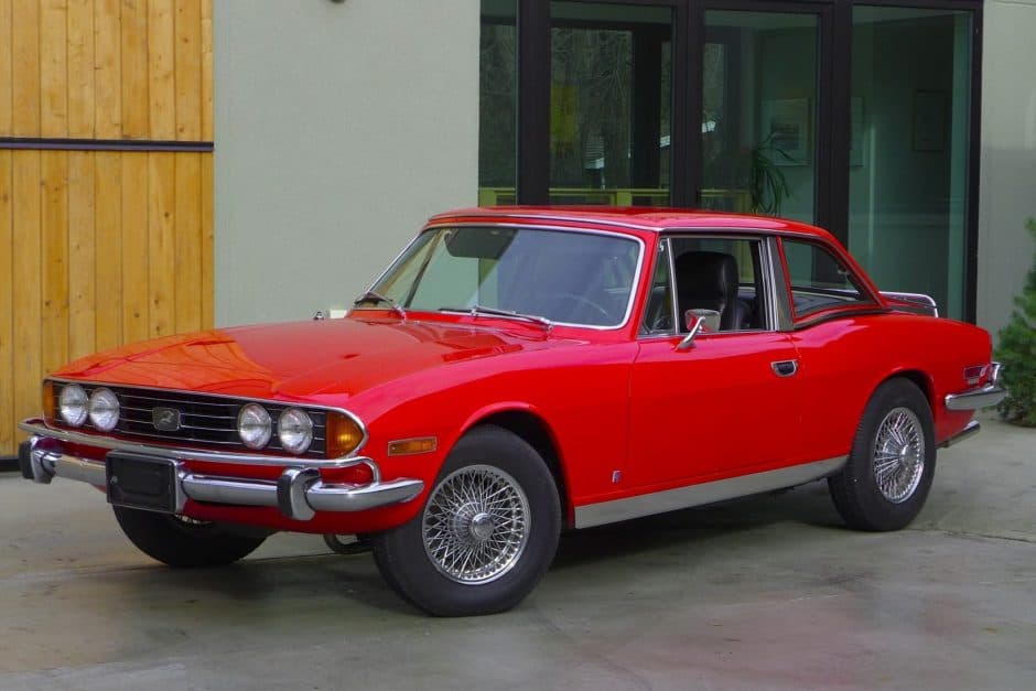 1971 Triumph Stag sold for $17,350