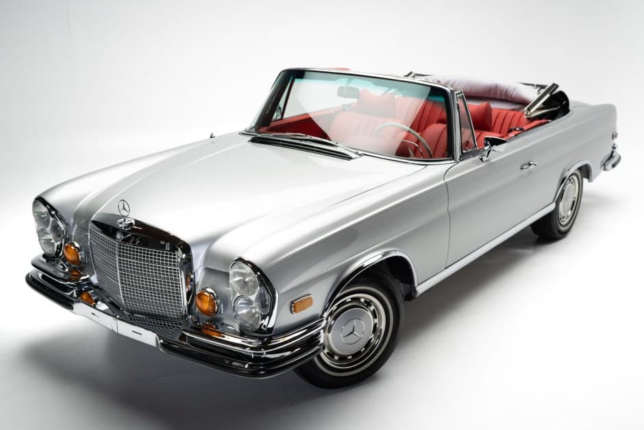 1970 Mercedes-Benz W111 Coupe & Cabriolet sold for $236,000