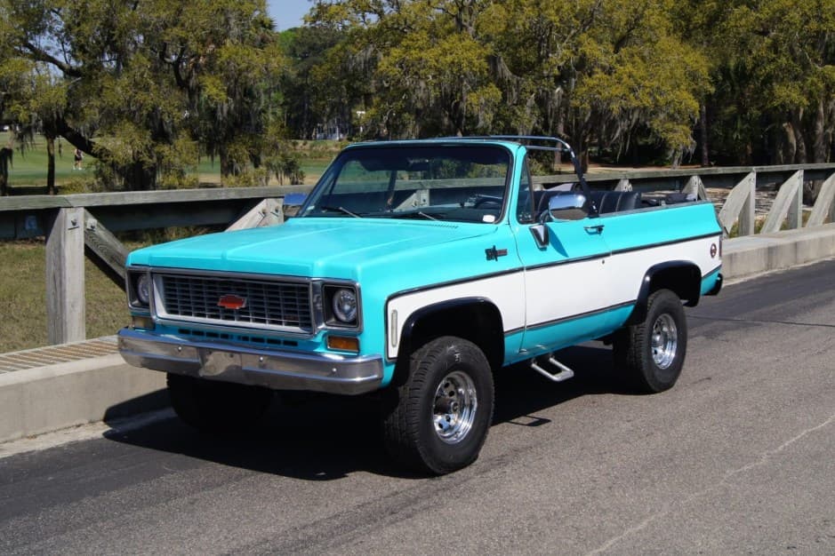 1973 Chevrolet K5 Blazer 1973-1991 sold for $17,750