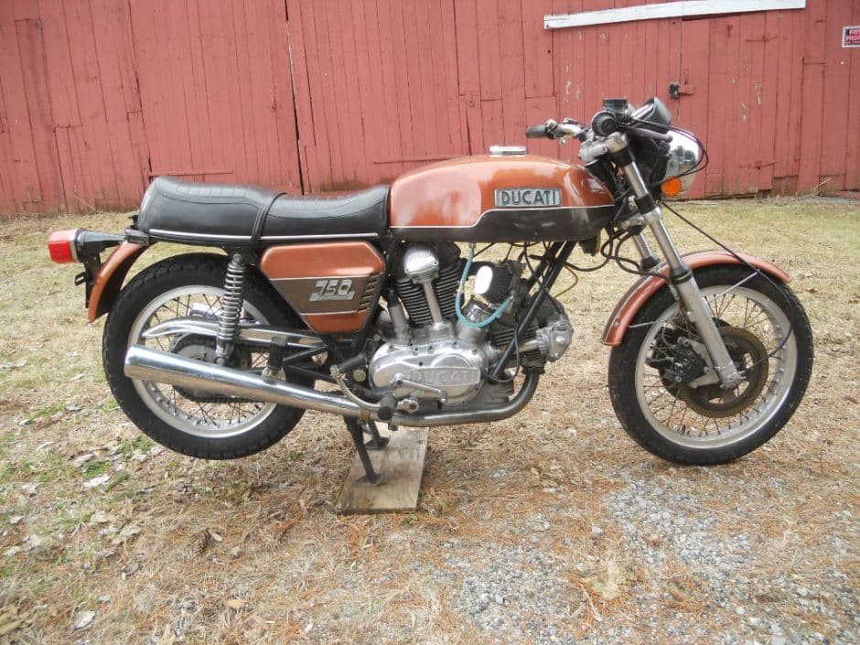 1974 Ducati 750GT sold for $15,500