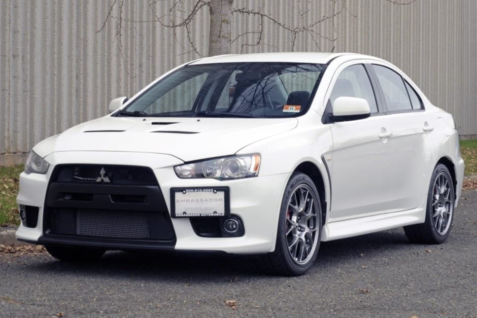 2014 Mitsubishi Lancer Evolution sold for $22,000
