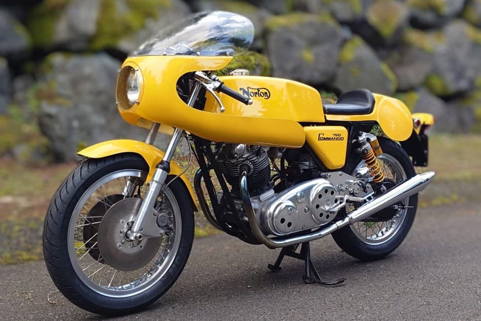 1973 Norton Commando sold for $8,450