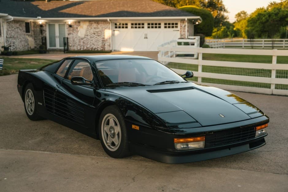 1987 Ferrari Testarossa sold for $163,000