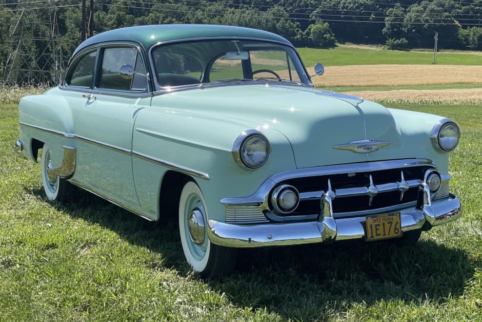 1953 Chevrolet 150, 210, & Bel Air (1953-1954) sold for $23,250