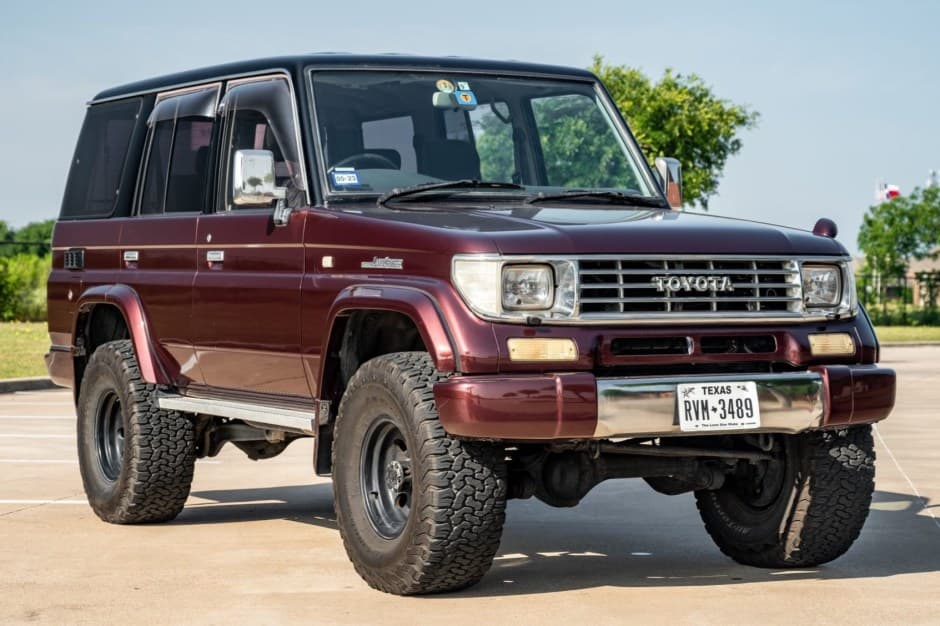 1995 Toyota Land Cruiser Prado 70-Series sold for $18,000
