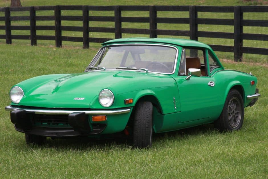 1976 Triumph Spitfire sold for $15,000