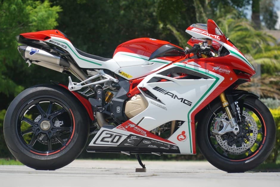 2015 MV Agusta F4 sold for $43,750