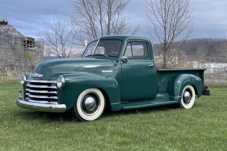 1951 Chevrolet Advance Design Pickup (1947-1955) sold for $22,500