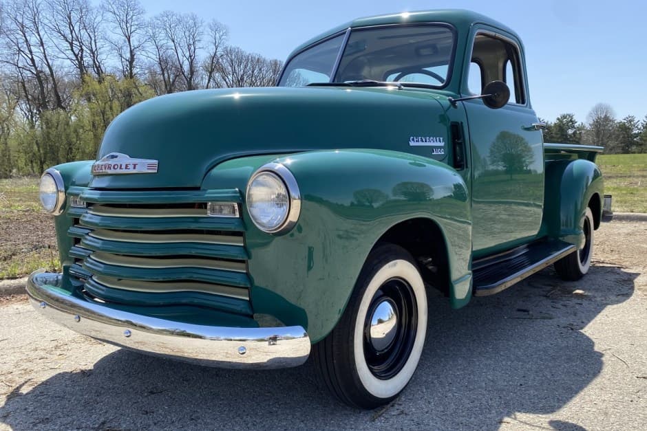 1949 Chevrolet Advance Design Pickup (1947-1955) sold for $32,250